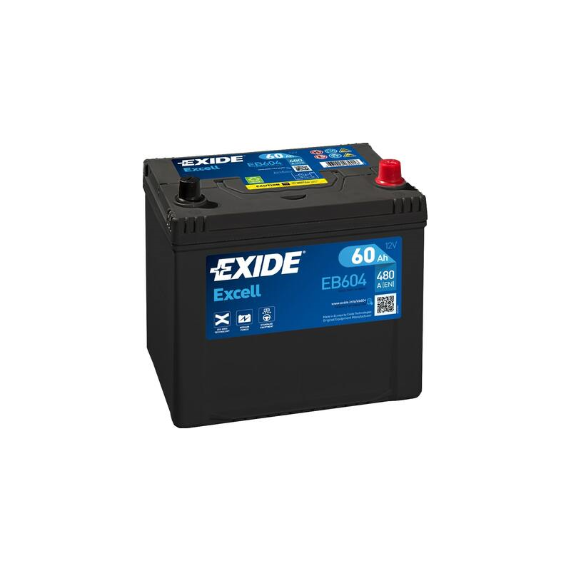 Batterie Exide EB604 12V 60Ah