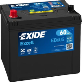 Bateria Exide EB605 60Ah - 1