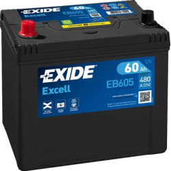 Batería Exide EB605 12V 60Ah