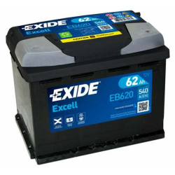Batería Exide EB620 12V 62Ah