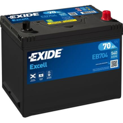 Batería Exide EB704 12V 70Ah