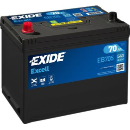Bateria Exide EB705 70Ah - 1