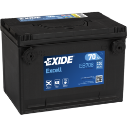 Bateria Exide EB708 70Ah - 1