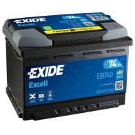Bateria Exide EB740 74Ah - 1