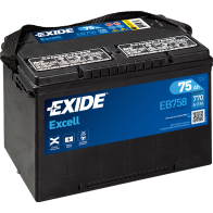 Bateria Exide EB758 75Ah - 1