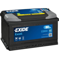 Bateria Exide EB800 80Ah - 1