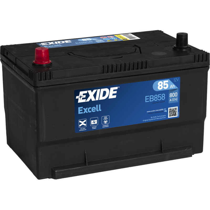 Exide EB858 battery 12V 85Ah