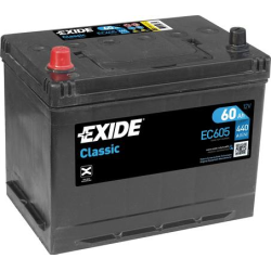 Exide EC605 battery 12V 60Ah