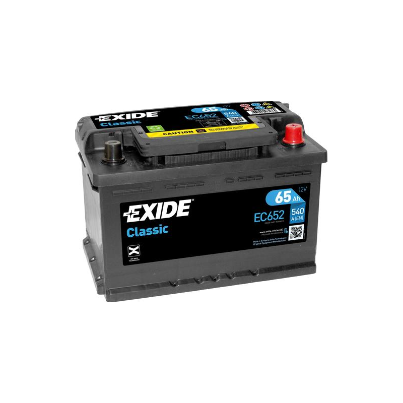 Exide EC652 battery 12V 65Ah