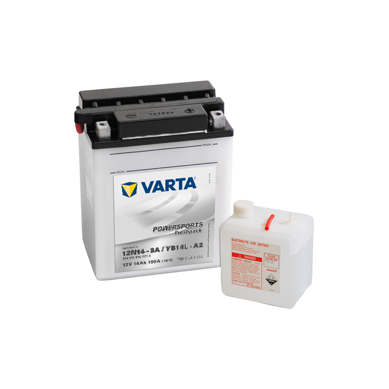 Batterie Varta 12N14-3A YB14L-A2 514011014 12V 14Ah (10h)
