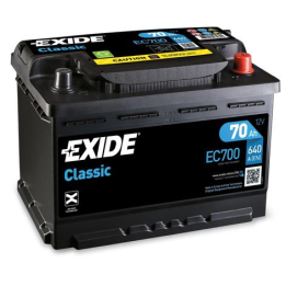 Bateria Exide EC700 70Ah - 1