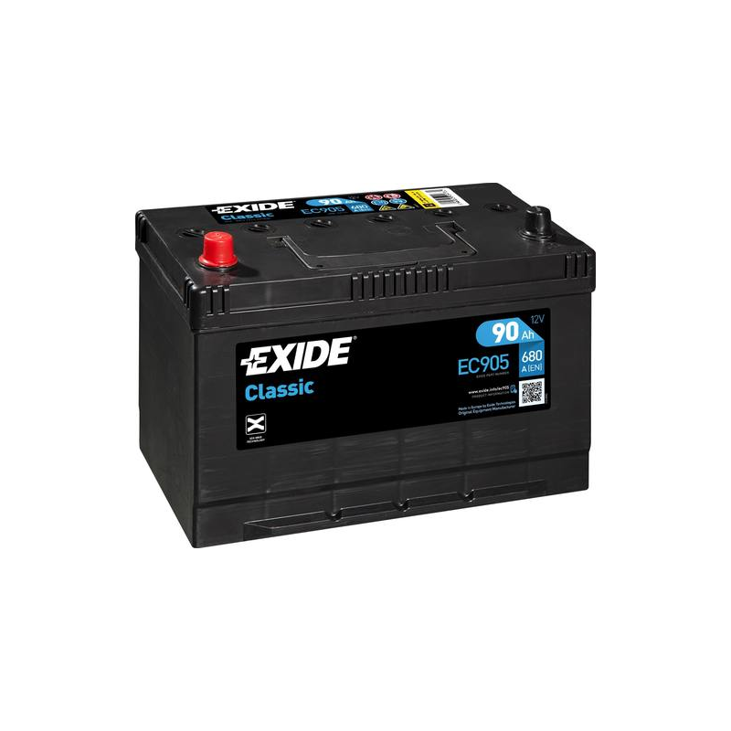 Batterie Exide EC905 12V 90Ah