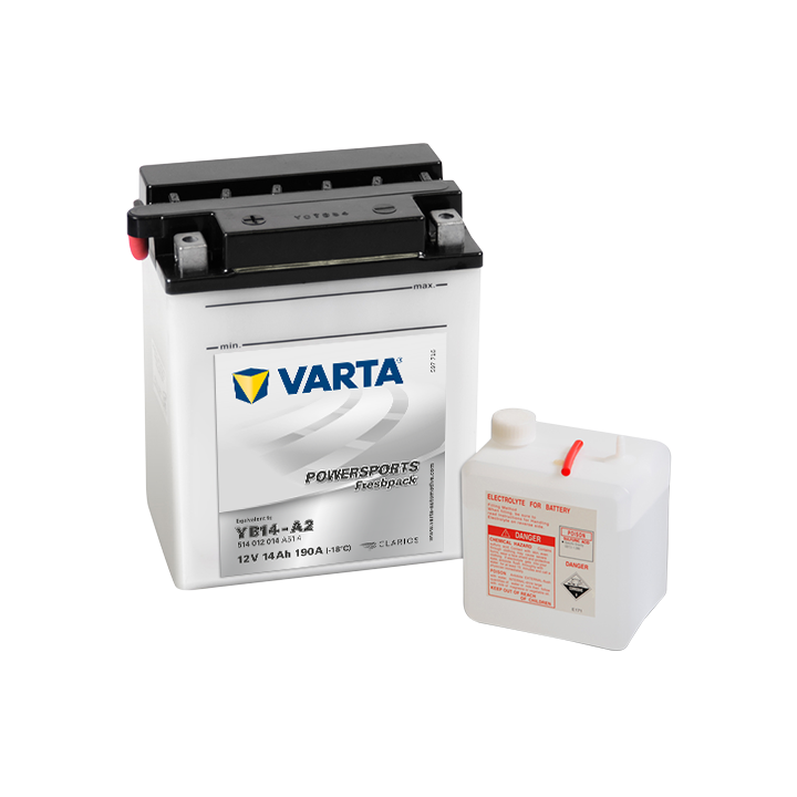 Bateria Varta YB14-A2 514012014 14Ah - 2