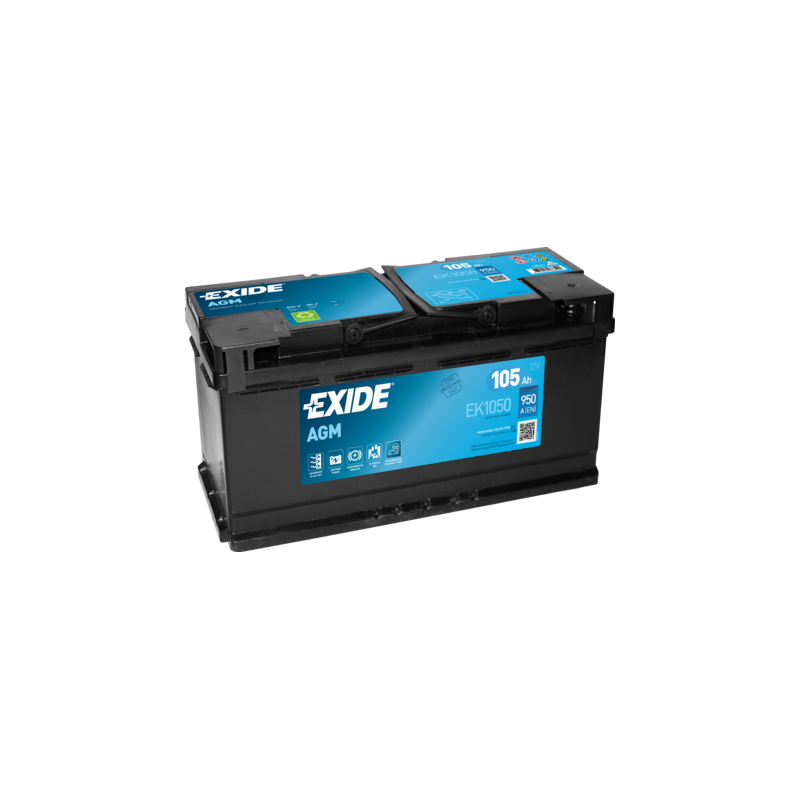 Bateria Exide EK1050 12V 105Ah AGM