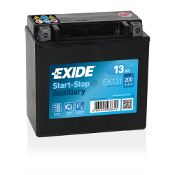 Exide EK131 battery 12V 12Ah AGM