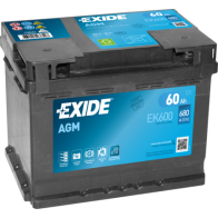 Bateria Exide EK600 60Ah - 1