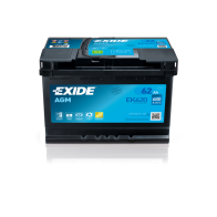 Bateria Exide EK620 62Ah - 1