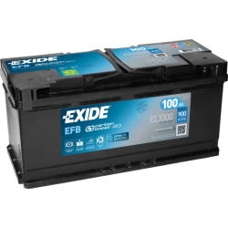 Batería Exide EL1000 12V 100Ah EFB