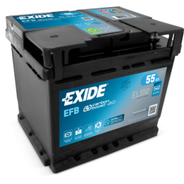 Bateria Exide EL550 55Ah - 1