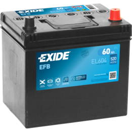 Bateria Exide EL604 60Ah - 1