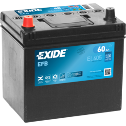 Bateria Exide EL605 60Ah - 1