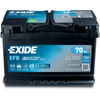Bateria Exide EL700 70Ah - 1