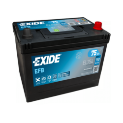 Batterie Exide EL754 12V 75Ah EFB