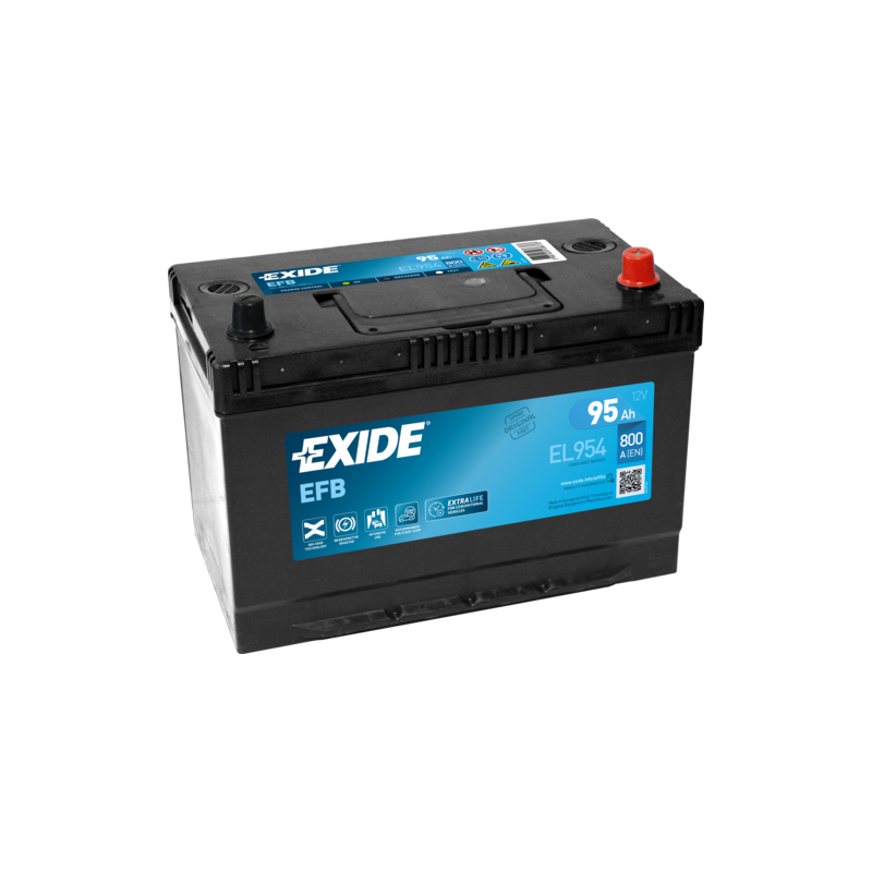 Exide EL954 battery 12V 95Ah EFB