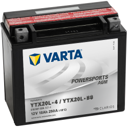 Batterie Varta YTX20L-4 YTX20L-BS 518901026