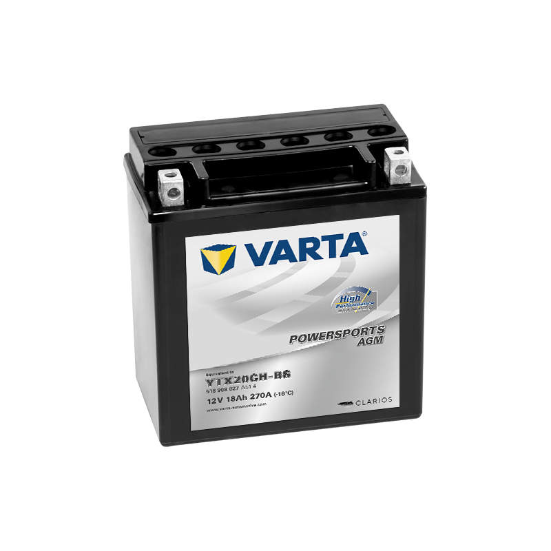 Batterie Varta YTX20CH-BS 518908027 12V 18Ah AGM