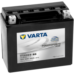 Varta YTX20H-BS 518908032 battery 12V 18Ah AGM