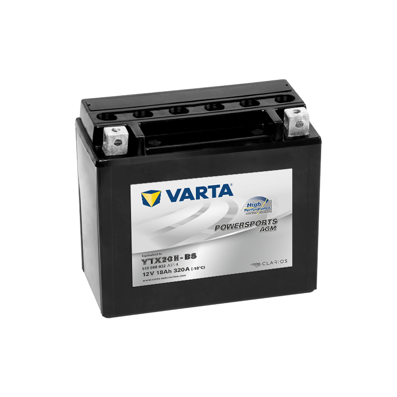 Bateria Varta YTX20H-BS 518908032 12V 18Ah AGM