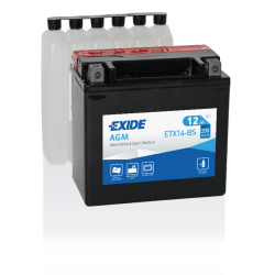 Batterie Exide ETX14-BS 12V 12Ah AGM