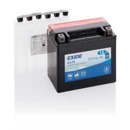 Bateria Exide ETX14L-BS 12Ah - 1