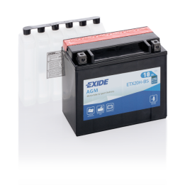 Bateria Exide ETX20H-BS 18Ah - 1