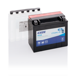 Bateria Exide ETX20HL-BS 18Ah - 1