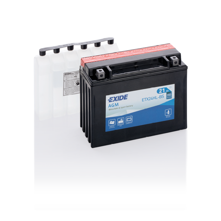 Bateria Exide ETX24HL-BS 21Ah - 1