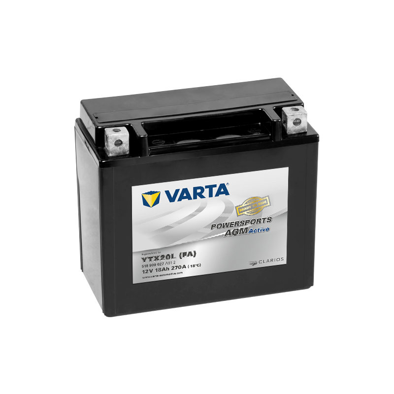 Bateria Varta YTX20L-4 518909027 12V 18Ah AGM