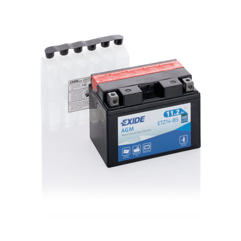 Exide ETZ14-BS battery 12V 11Ah AGM