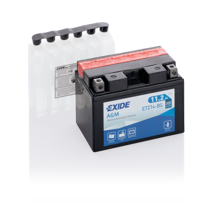 Bateria Exide ETZ14-BS 11Ah - 1