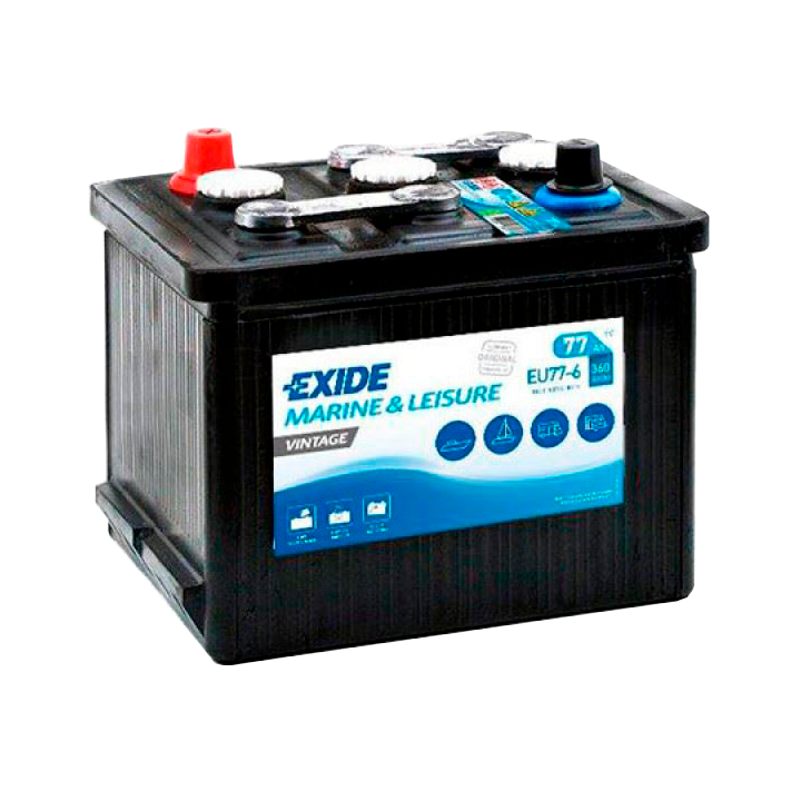 Bateria Exide EU77-6 77Ah - 1