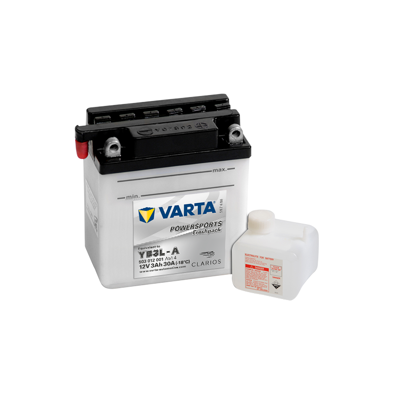 Bateria Varta YB3L-A 503012001 12V 3Ah (10h)