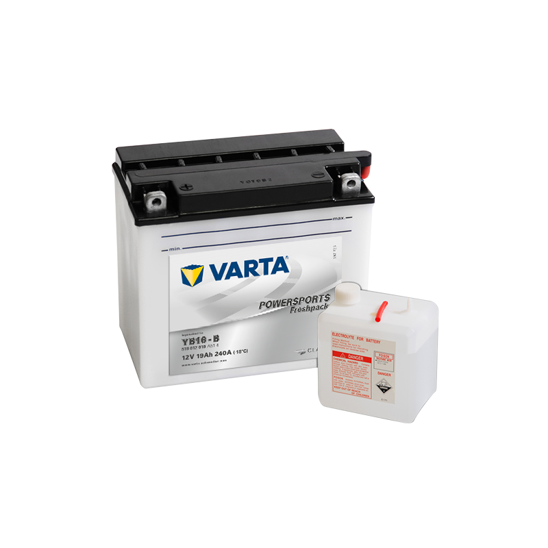 Batterie Varta YB16-B 519012019 12V 19Ah (10h)