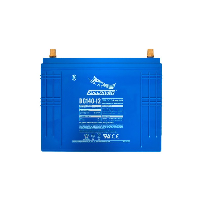 Fullriver DC140-12 battery 12V 140Ah AGM