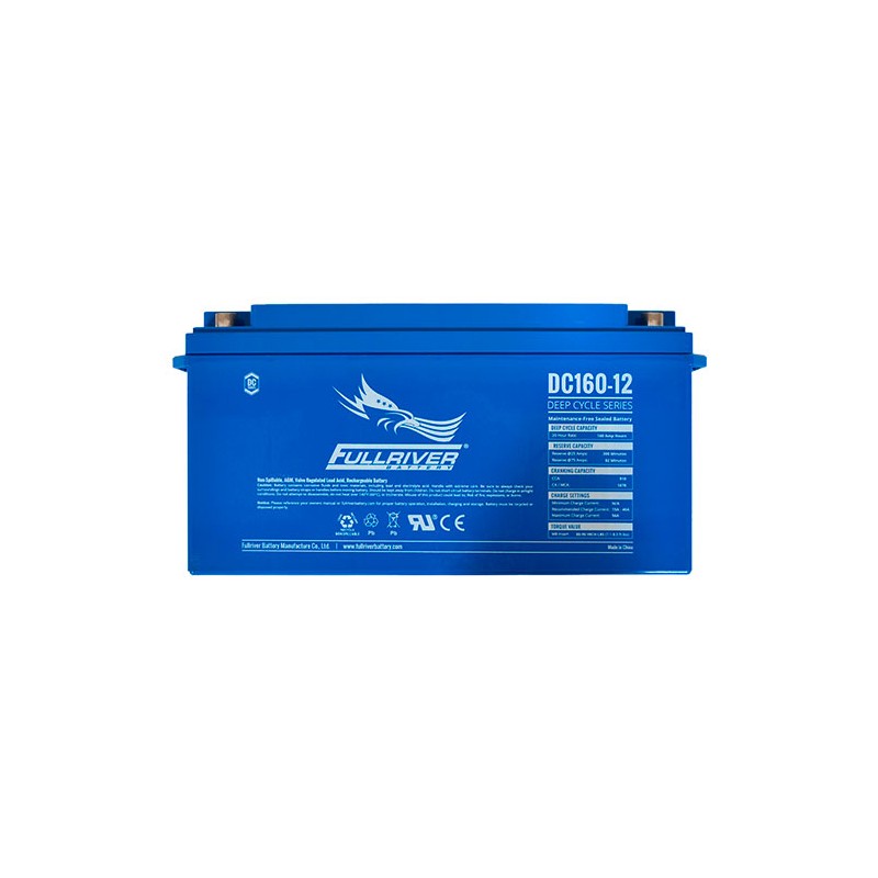 Fullriver DC160-12 battery 12V 160Ah AGM