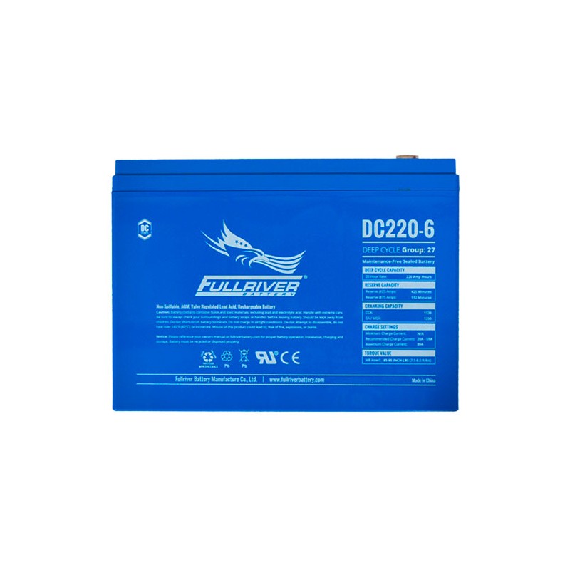 Batterie Fullriver DC220-6 6V 220Ah AGM