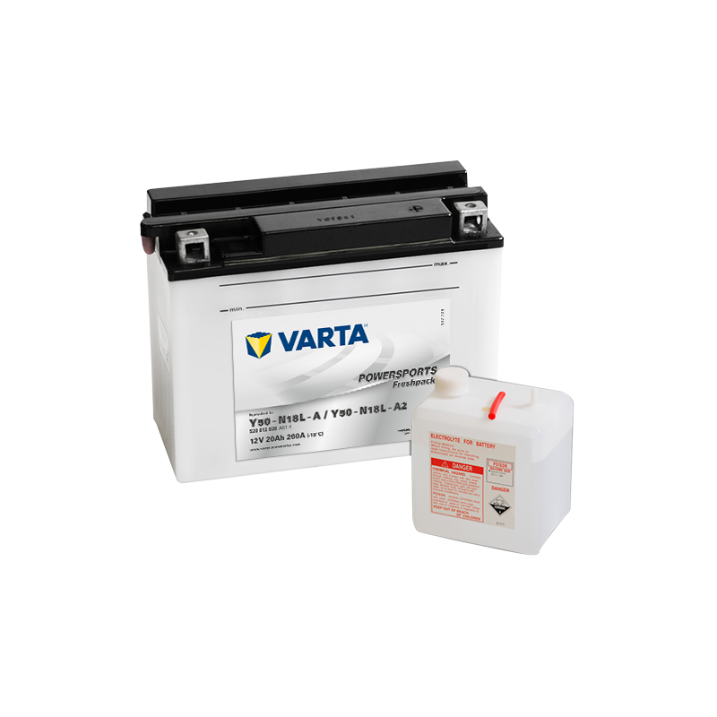 Varta Y50-N18L-A Y50N18L-A2 520012020 battery 12V 20Ah (10h)