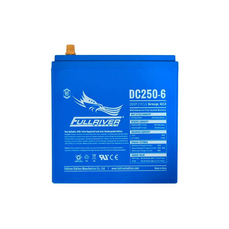 Batterie Fullriver DC250-6 6V 250Ah AGM