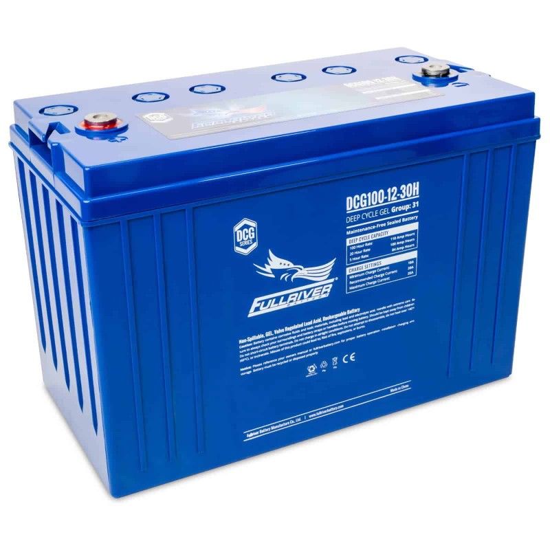 Bateria Fullriver DCG100-12-30H 12V 100Ah AGM