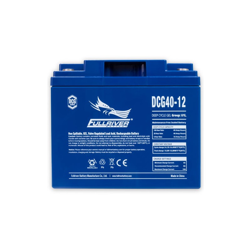 Batería Fullriver DCG40-12 12V 40Ah AGM